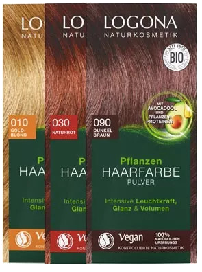 Logona prírodné na farby vlasy