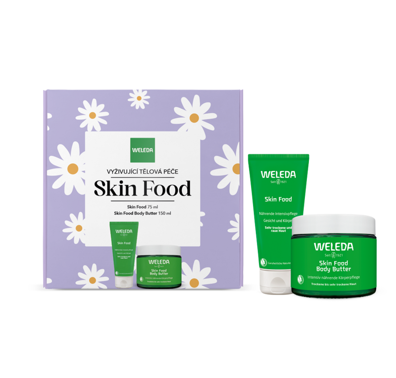 Weleda set Skin food na telo